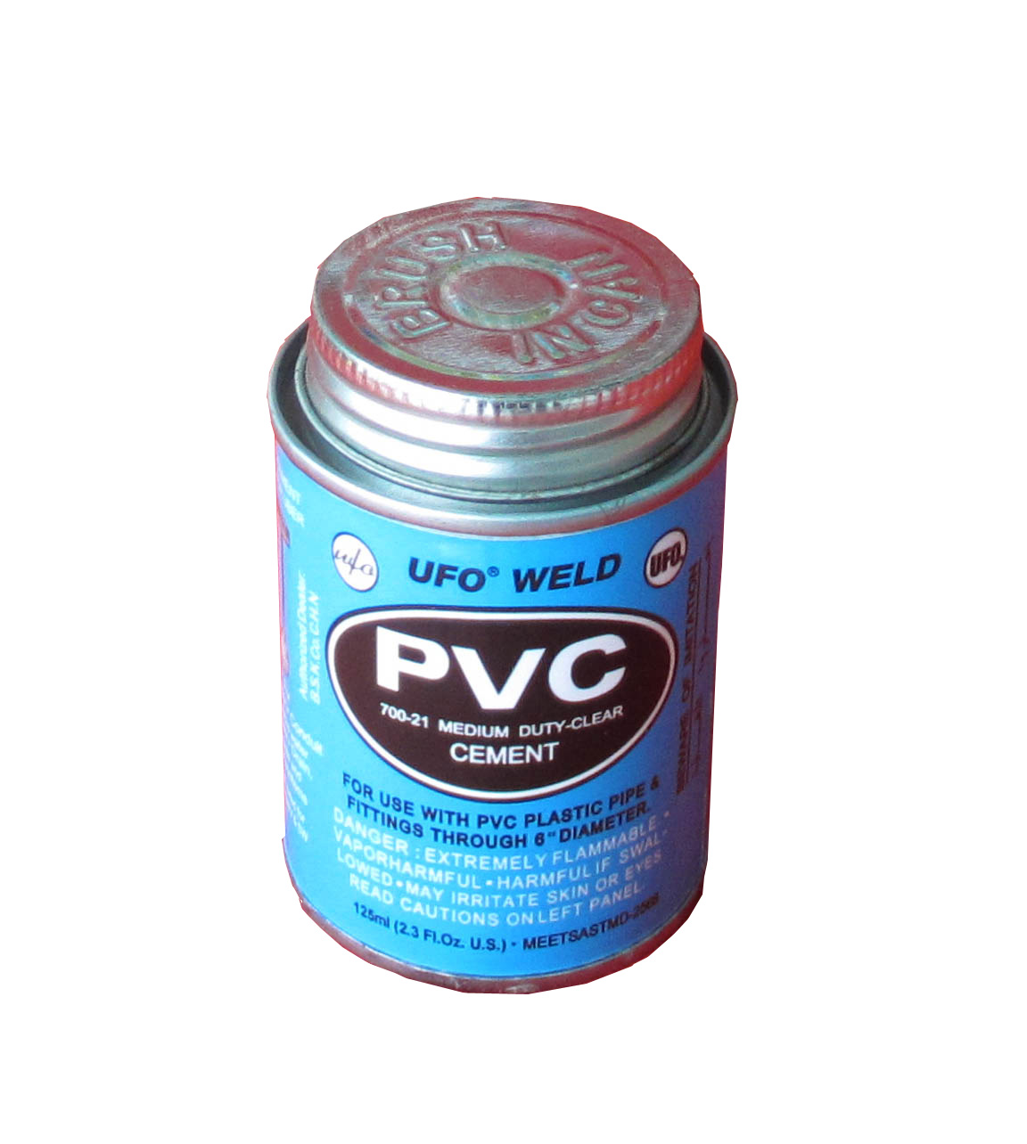 125ml鐵罐PVC膠水（藍色標簽）