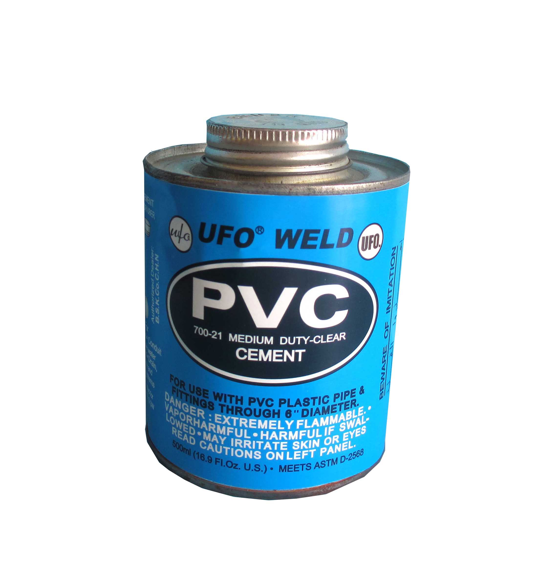 500ml鐵罐PVC膠水（藍標簽）